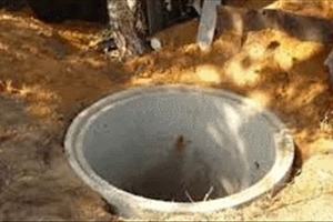 Строительство погреба с использованием бетонного кольца